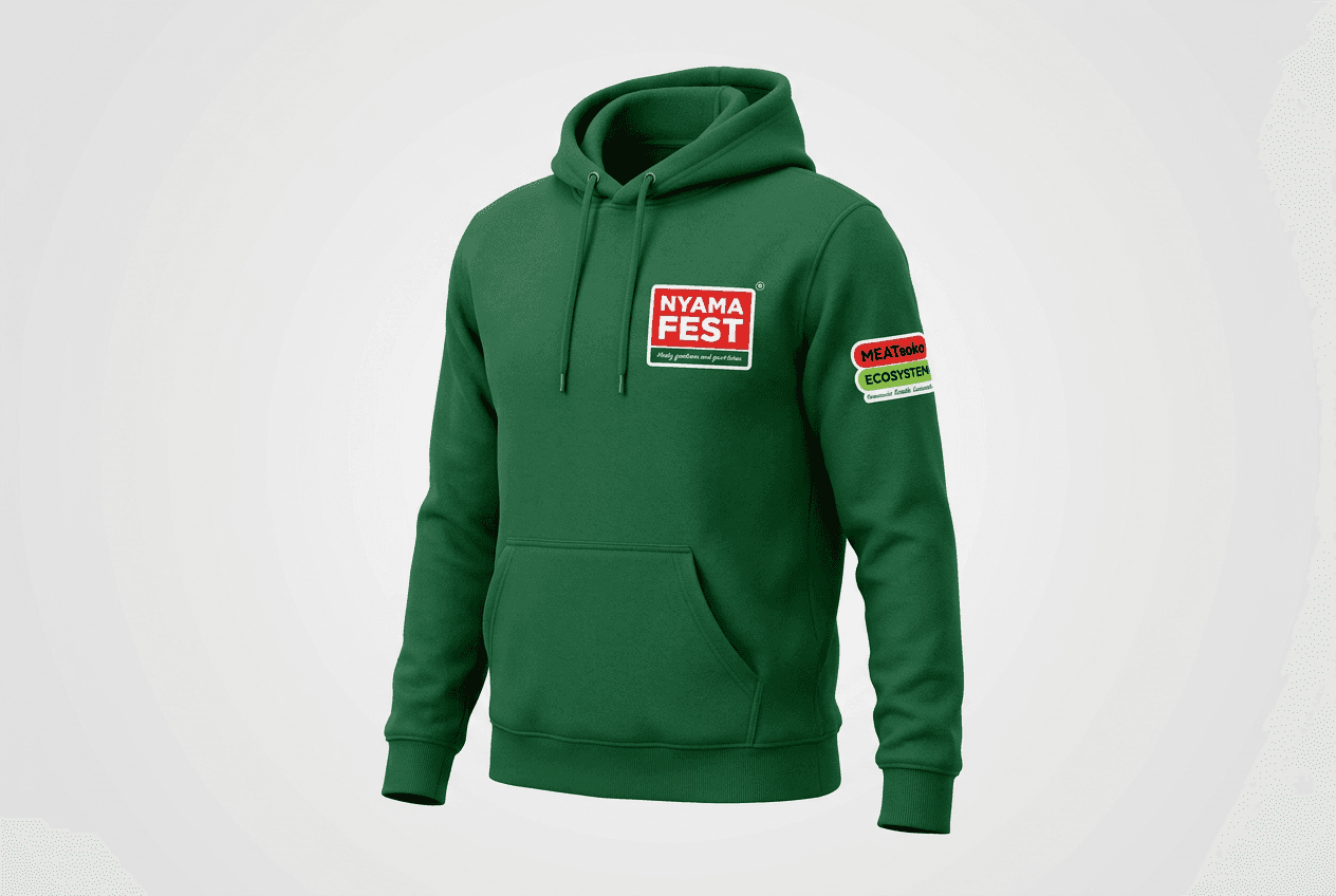 NyamaFest Hoodie, green