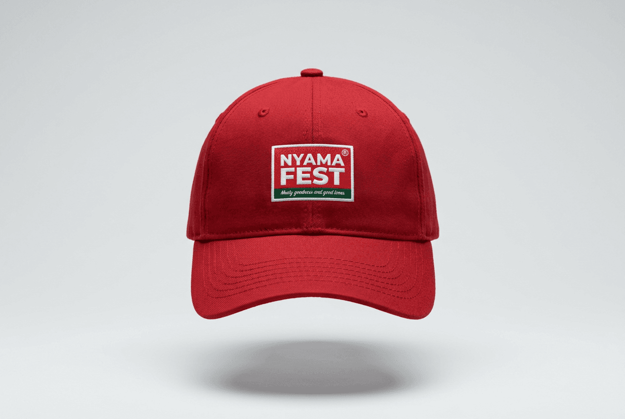 NyamaFest Cap, red