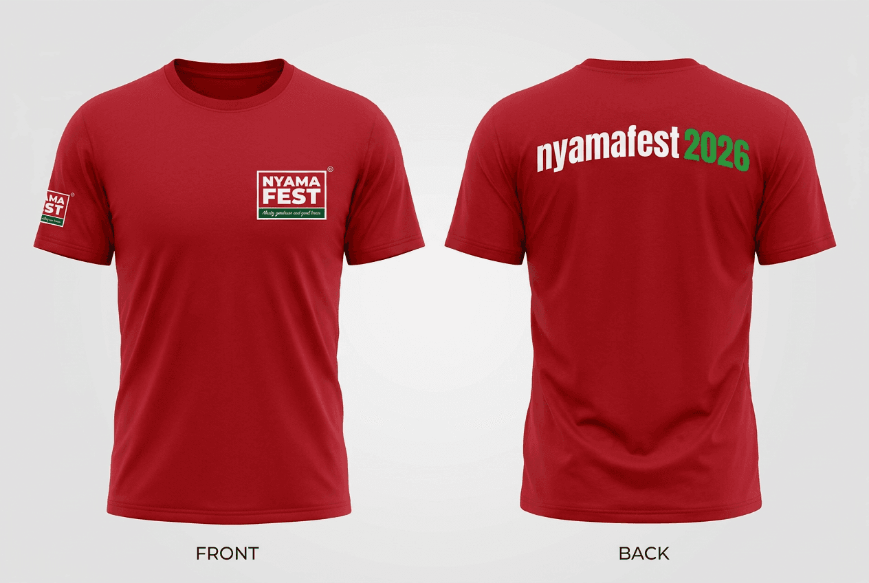 NyamaFest T-shirt, red
