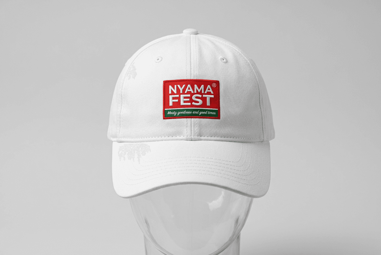 NyamaFest Cap, white